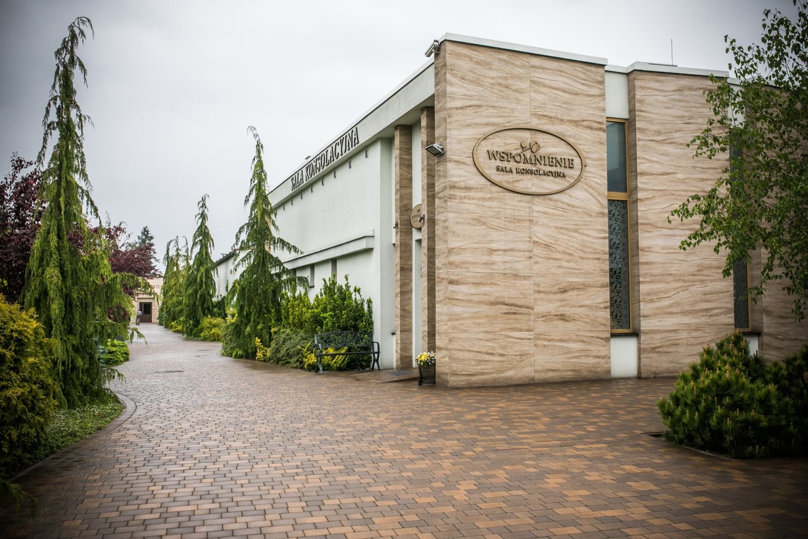 Budynek Sali konsolacyjnej Wspomnienie w Łodzi Budynek Sali konsolacyjnej Wspomnienie w Łodzi