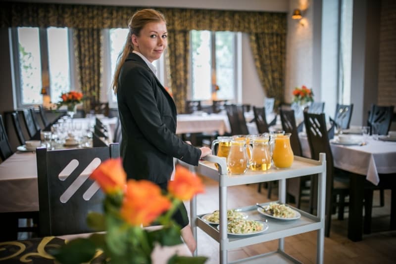 Obsługa w Sali konsolacyjnej Wspomnienie